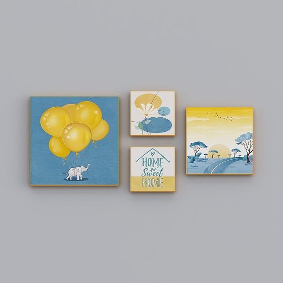 Home Sweet Home 3D Model Series