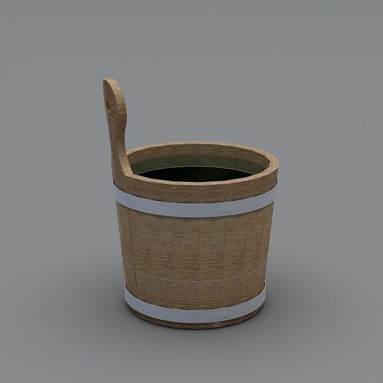 Forest Barrel 3D model