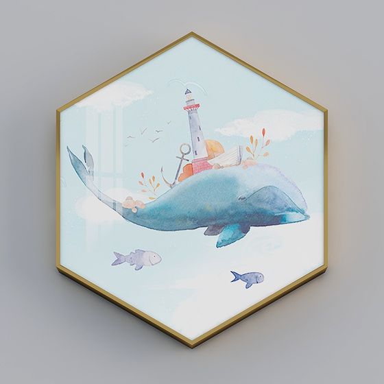 Ocean Dreams 3D model for Creative Projects