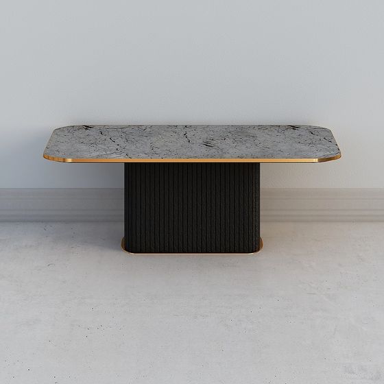 Urban Minimalist Table 3D model