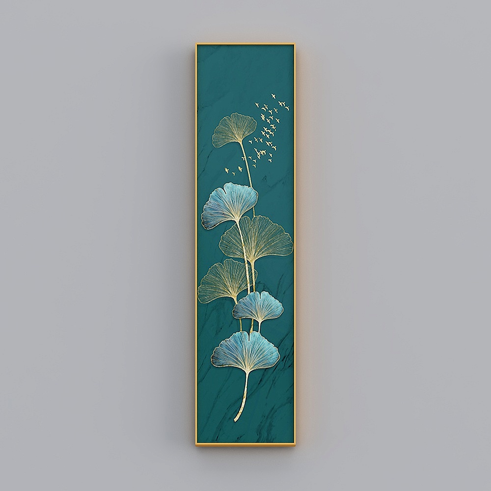 Zhuo Yi - modern minimalist wind - Xuanguan decorative painting - apricot Fu Yujin