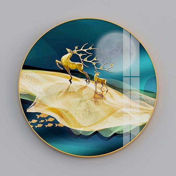 Moonlit Deer 3D model