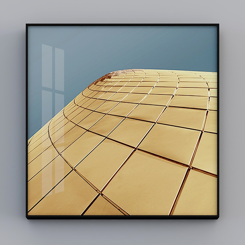 Zoe - Nordic wind - living room decorative painting - cross-sectional shuttle