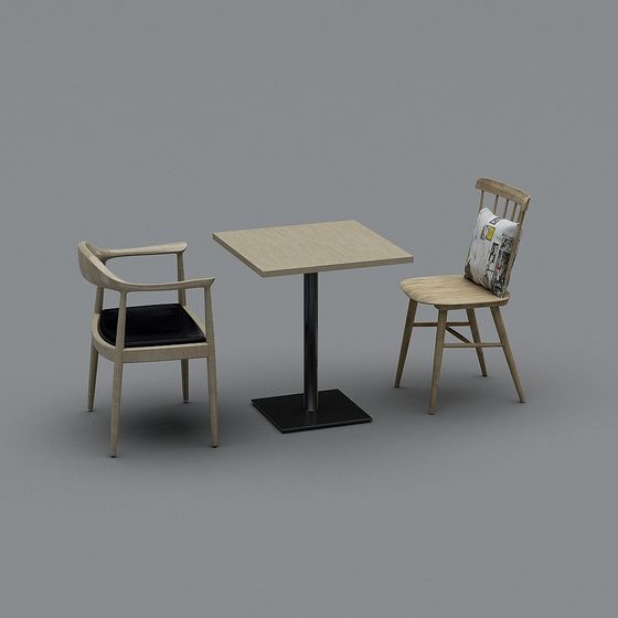 Urban Corner 3D model - Minimalist Design