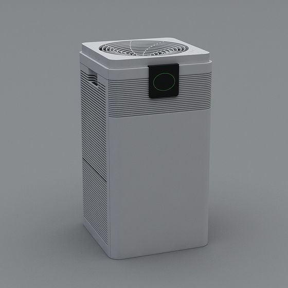 Modern Low-Poly Air Purifier 3D model