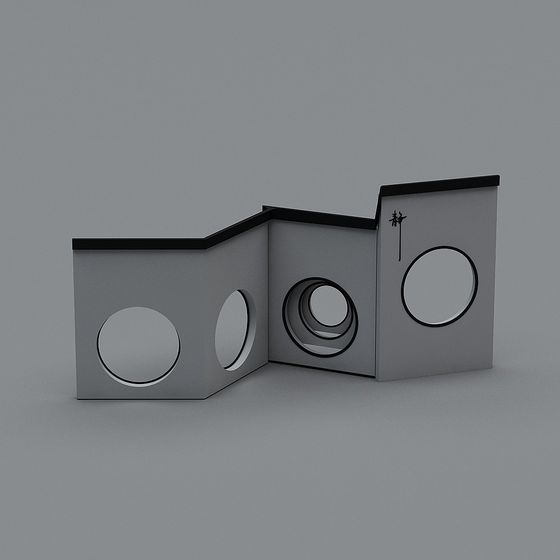 Urban Window 3D Model for Innovative Designs