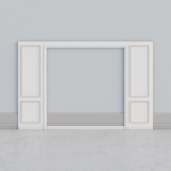 Elegant 3D Wall Panel Model for Modern Spaces