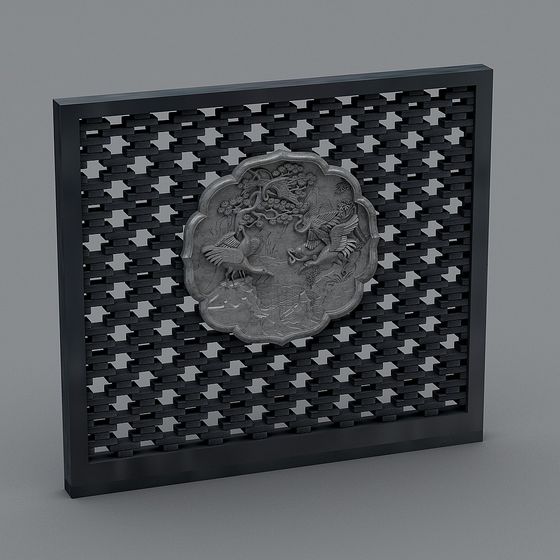 Mur de paysage de la scène de jardin 1 au style chinois