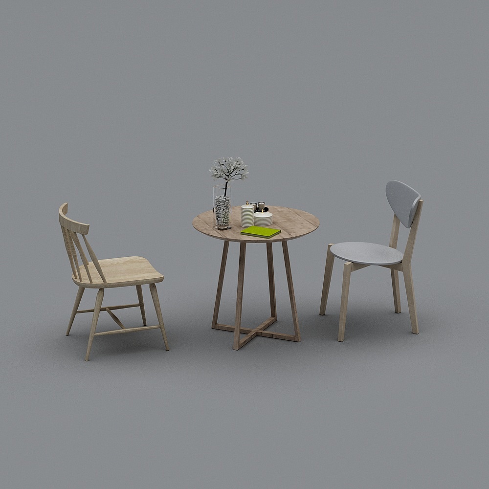 คอมโบทโต๊ะและเก้าอี้ 37 Industrial LOFT cafe