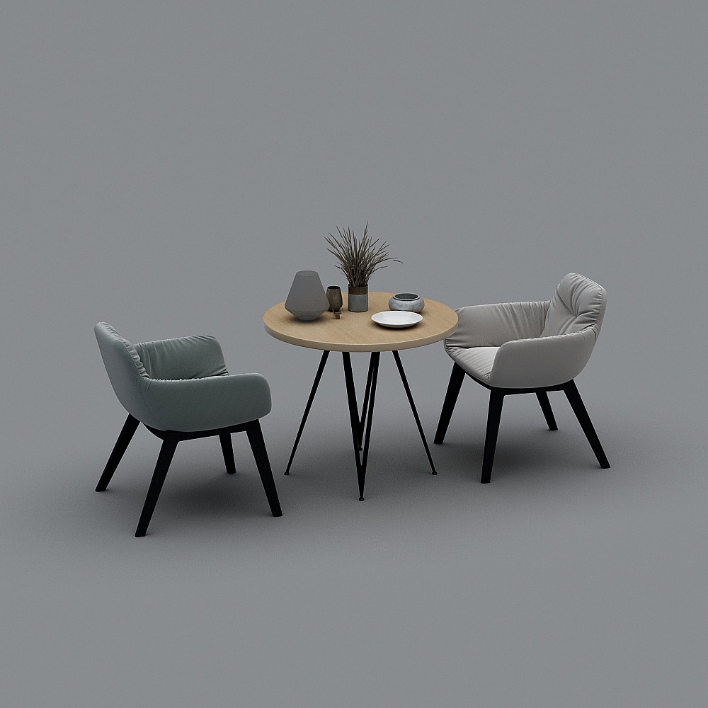 Nordic Cafe 5-table and chair combination
