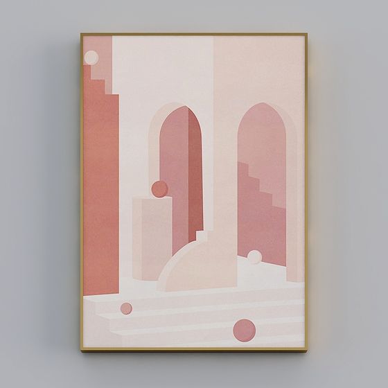 Urban Silhouette 3D Model Design