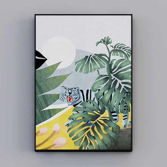 The Jungle King 3D model