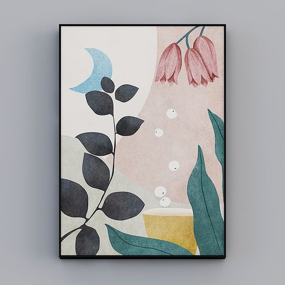 Moonlit Garden 3D model