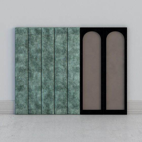 Arched Panel 3D model - Elegant Modern Design