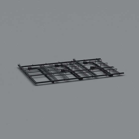 Industrial Metal Frame 3D model