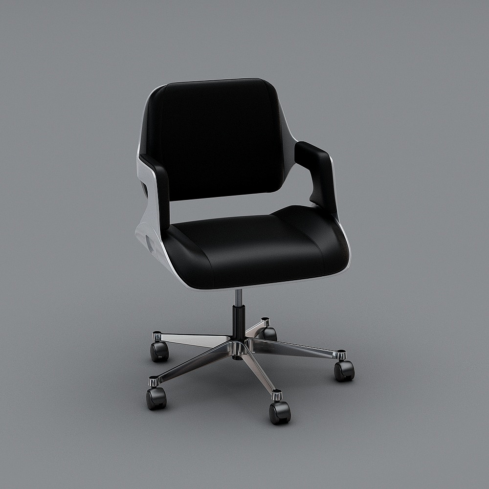 Modern Minimalist Office Chair 3D model