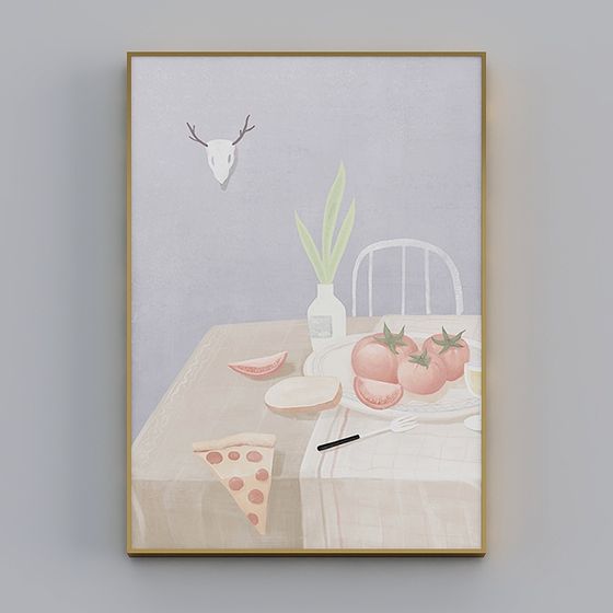 Cozy Dining Table 3D model