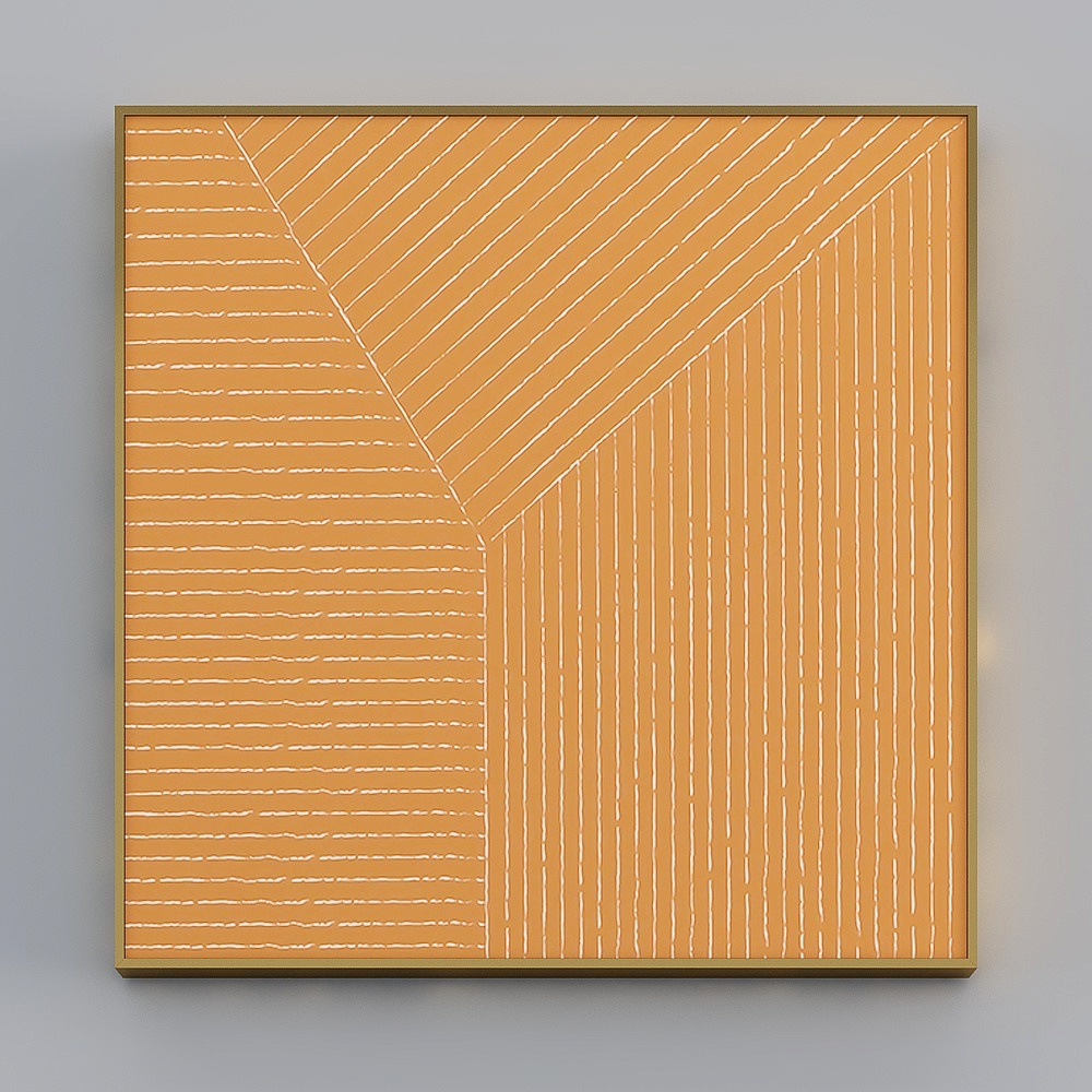 Hailong Hong - Modern minimalist wind - Xuanguan decorative painting - look forward to