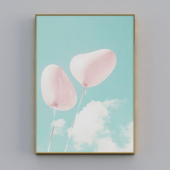 Whimsical Balloon 3D model