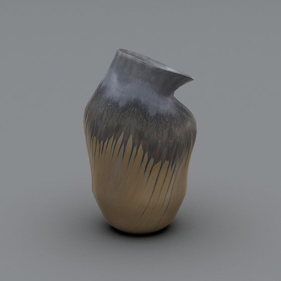 Luminous Porcelain Vase 3D model