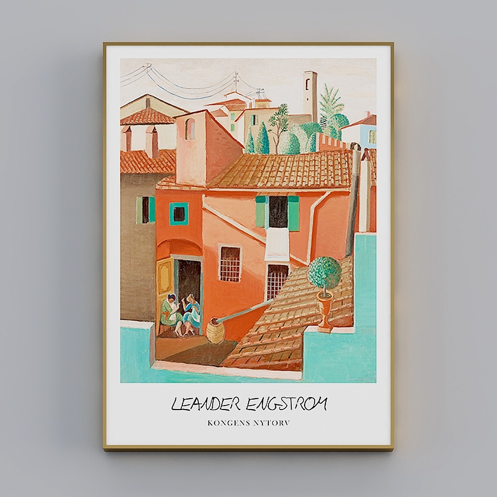 Hailong Hong - Modern Light Luxury Wind - Guest Restaurant Decorative Painting - Matisse