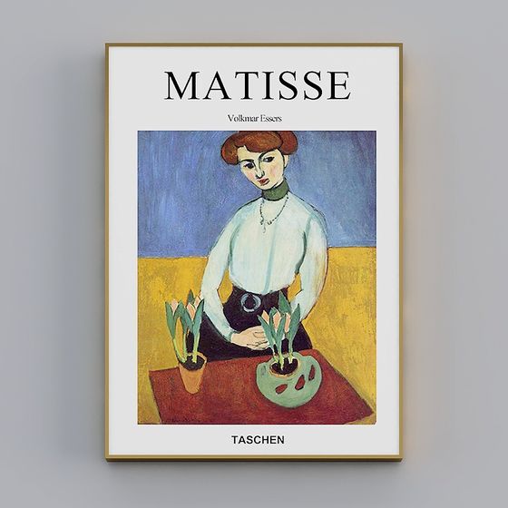 Matisse’s Woman Sitting at the Table 3D model