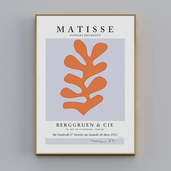 Matisse Cut-Outs 3D Model for Creative Projects