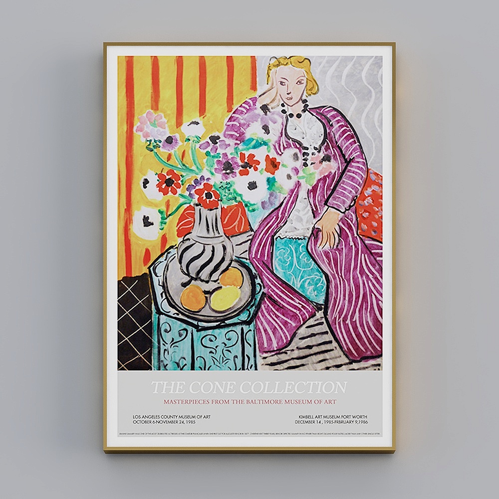 Hailong Hong - Moderner Leicht Luxus - Gäste-Restaurant Dekorationsgemälde - Matisse