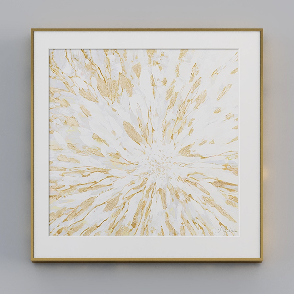 Hailong Red - Modern Light Luxury Wind - Restaurant Decoration Painting - Jinjin Style