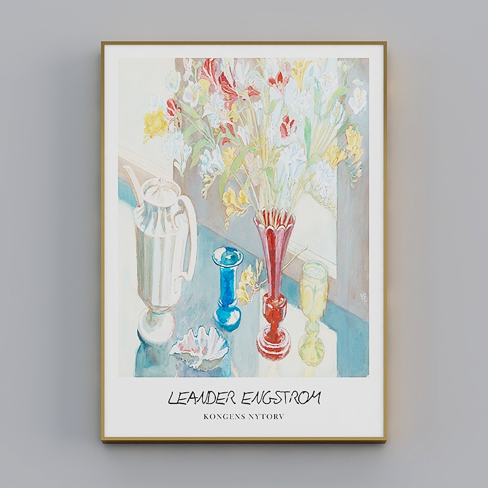 Sea Dragon Red - Modern Light Luxury Wind - Living Room Hyunguan Decorative Painting - Henry Matisse