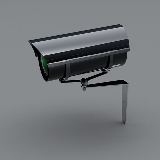 High-Detail Surveillance Camera 3D model