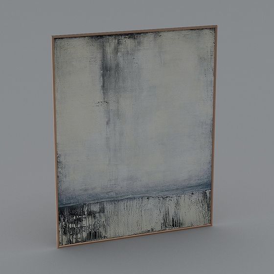 Elegant Abstract Art 3D Model for Creative Projects