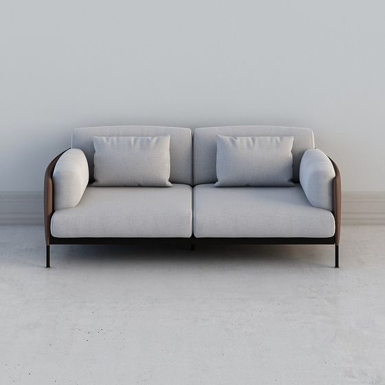Urban Comfort Sofa 3D model