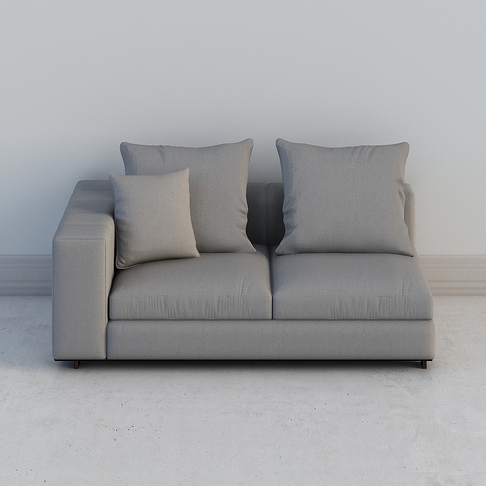 To the same home ZA21A24R minimalist design sofa