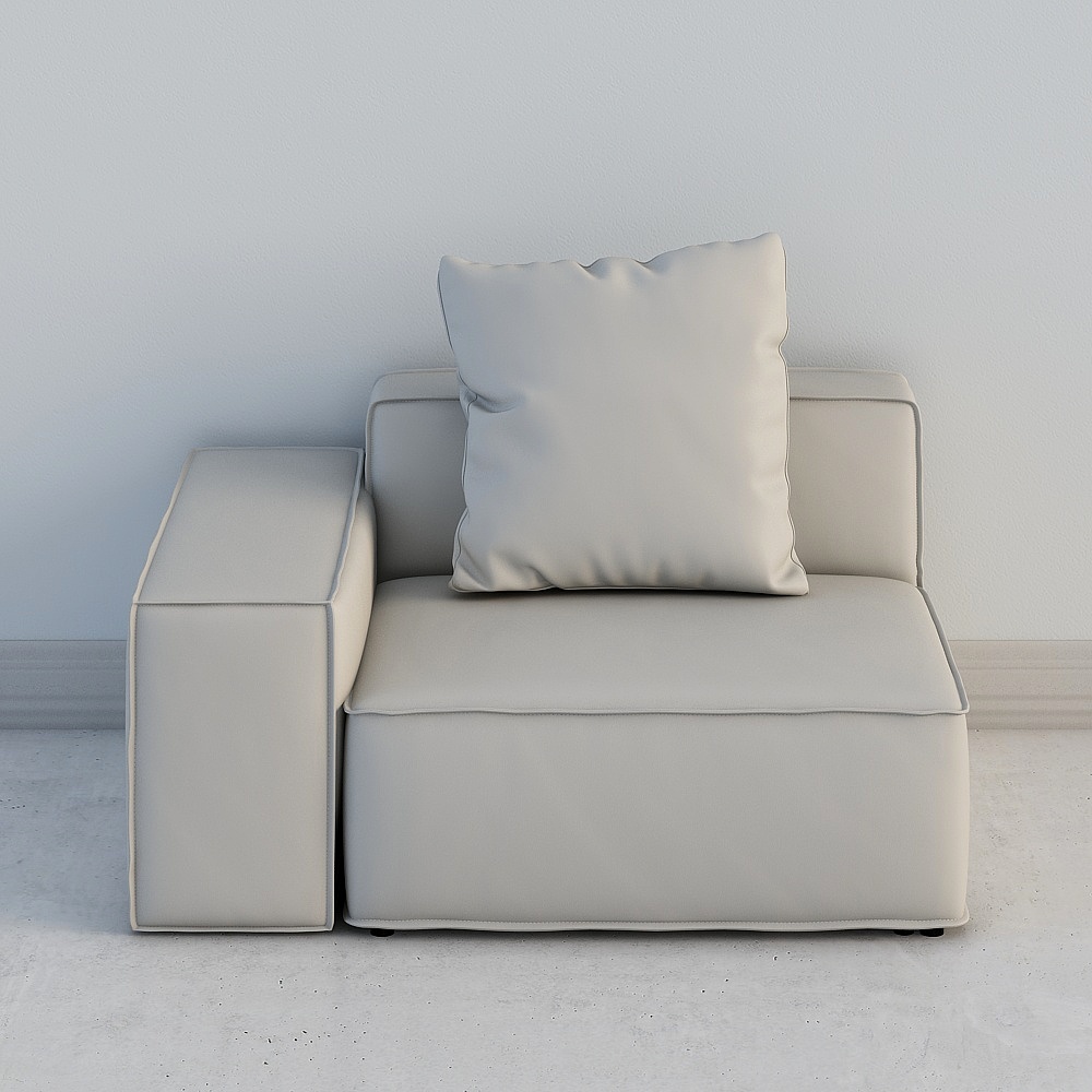 To the same home ZA09A24L minimalist design sofa