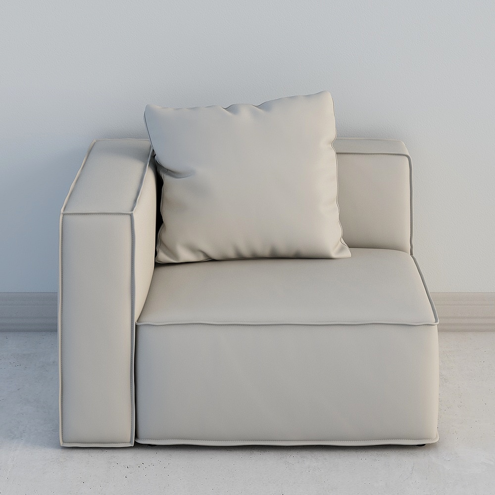 Sofá de diseño minimalista ZA09A21R para el mismo hogar