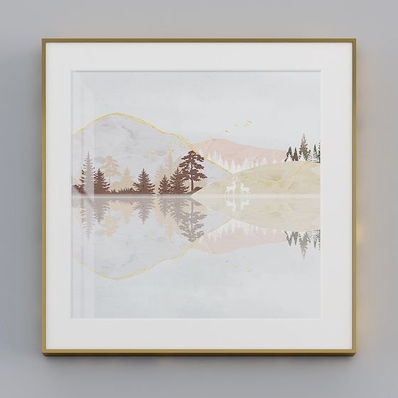 Morning Forest 3D model