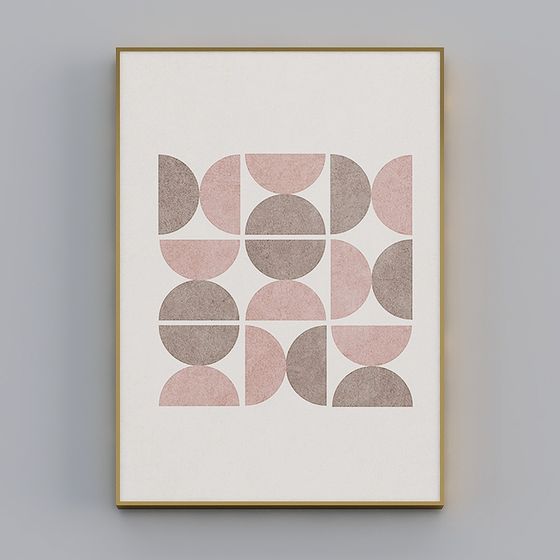 Abstract Geometric Art 3D model