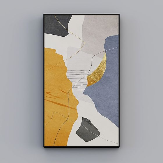 Abstract Frame 3D Model for Designers and Developers