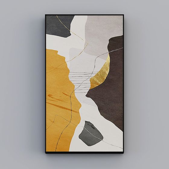 Abstract Canyon 3D model