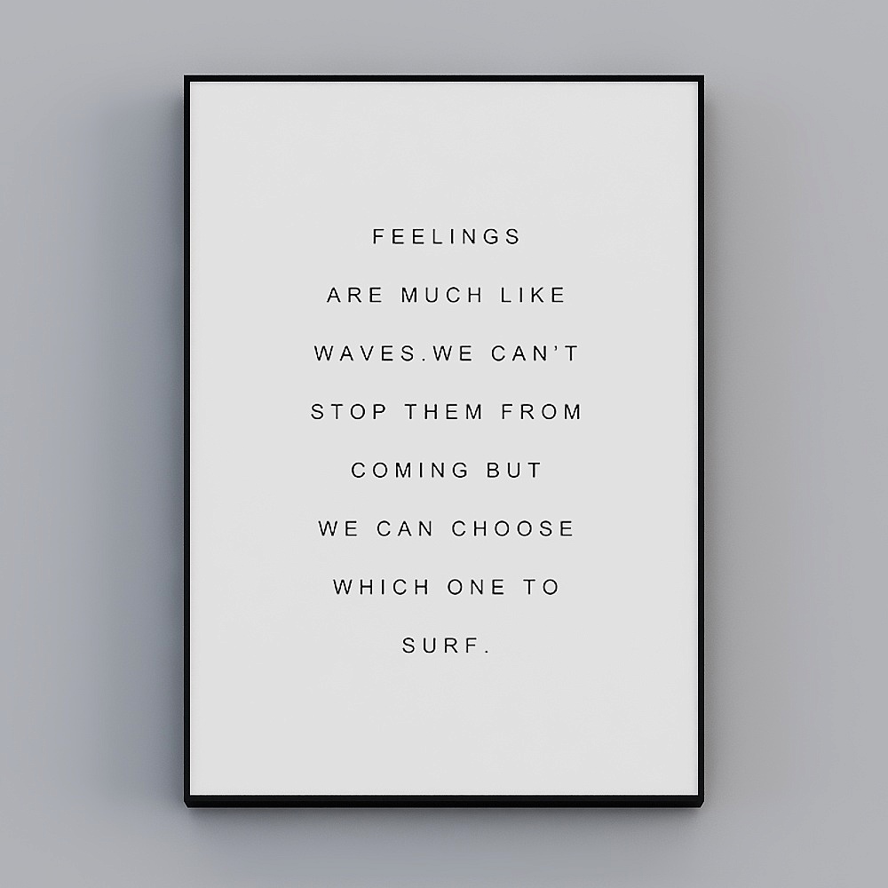 Hailong Red - Modern Minimalist Wind - Living Room Decorative Painting - Little World E