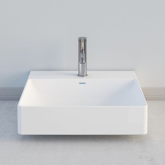 Modern Minimalist Square Sink 3D model