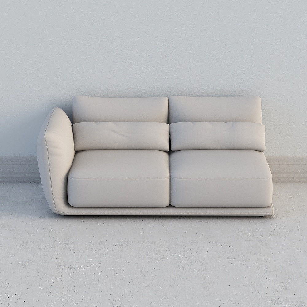 Urban Comfort Sofa 3D model