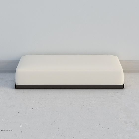 Urban Ottoman 3D model for Modern Interiors