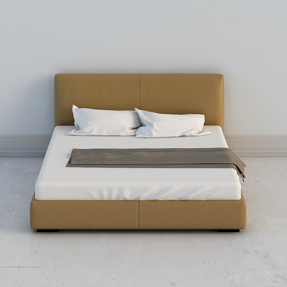 To the same home ZC01A minimalist design bed