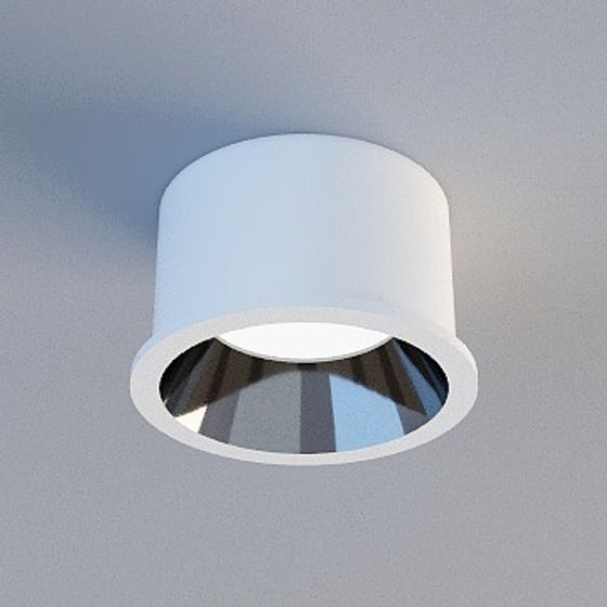 3D Buckle Panel in Black