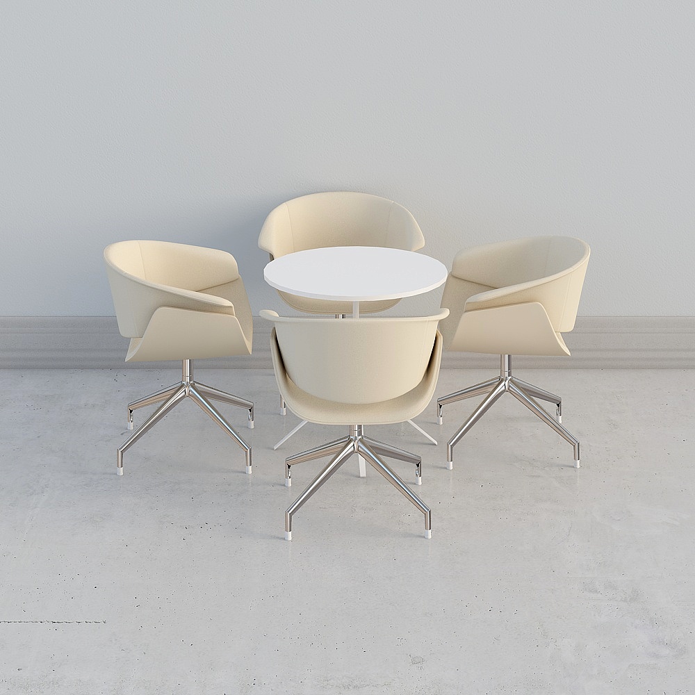 Modern school library 1-sofa combination