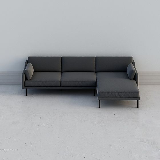 Urban Comfort Sofa 3D model