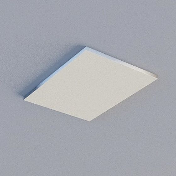 Gray Frameless Honeycomb Panel Decoration