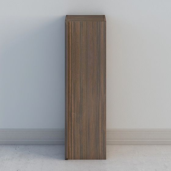 Urban Pillar 3D model - Low-Poly High-Detail Design